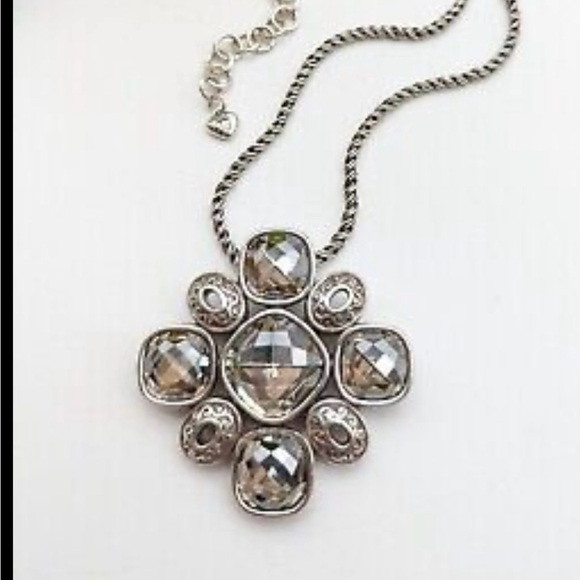 Brighton Necklace and Pendent with Rhinestones - Picture 1 of 6